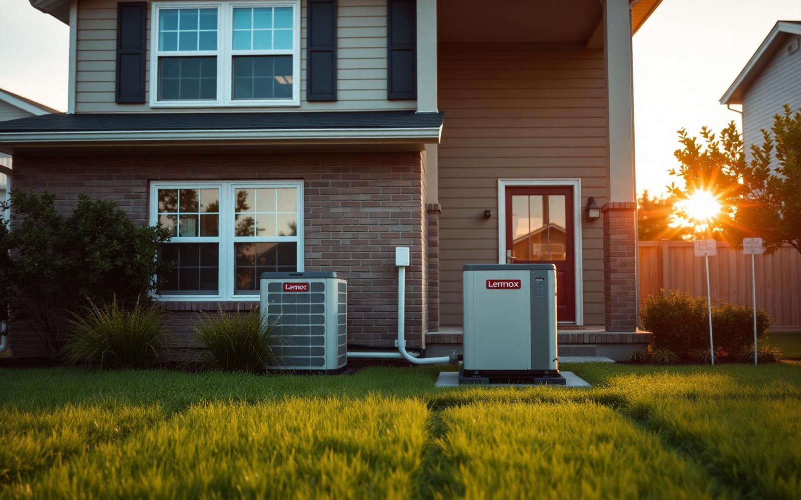 Lennox HVAC equipment installed at a South Dakota home